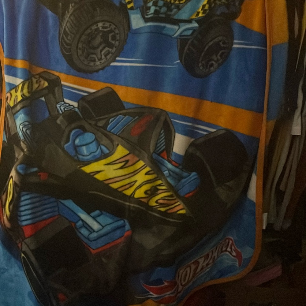 😄Hot wheels Blanket 40x48 Super Soft